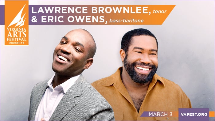 Lawrence Brownlee, tenor and Eric Owens, bass-baritone