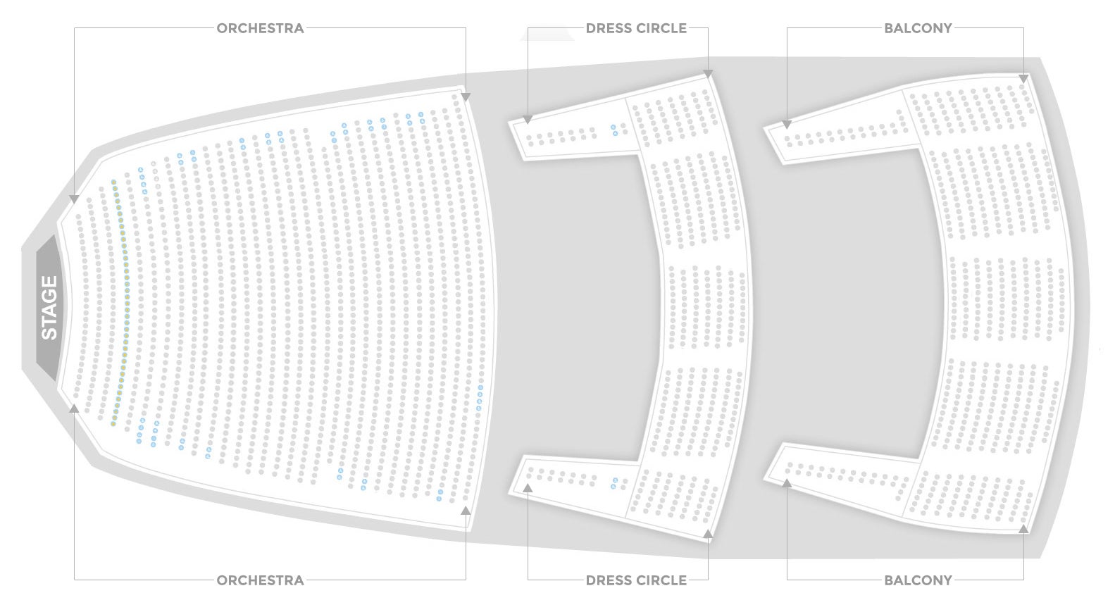 The Play That Goes Wrong Seating Chart