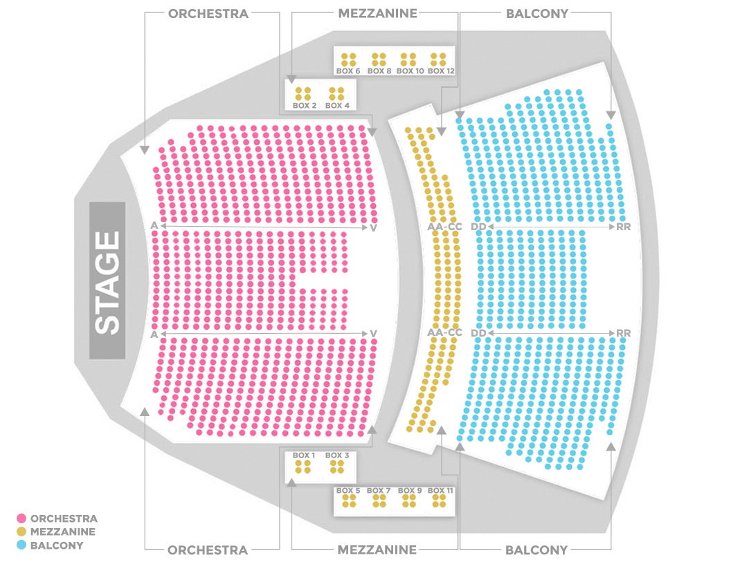 Harrison Opera House Seating Chart