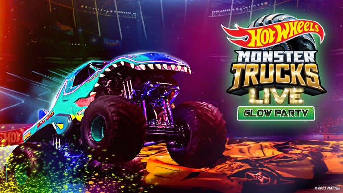 Hot Wheels Monster Trucks Glow in the Dark