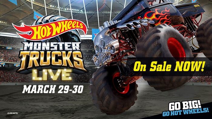 monster truck hot wheels show