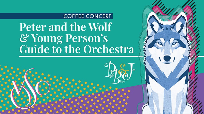 Coffee Concert: Peter and the Wolf & Young Person’s Guide to the Orchestra